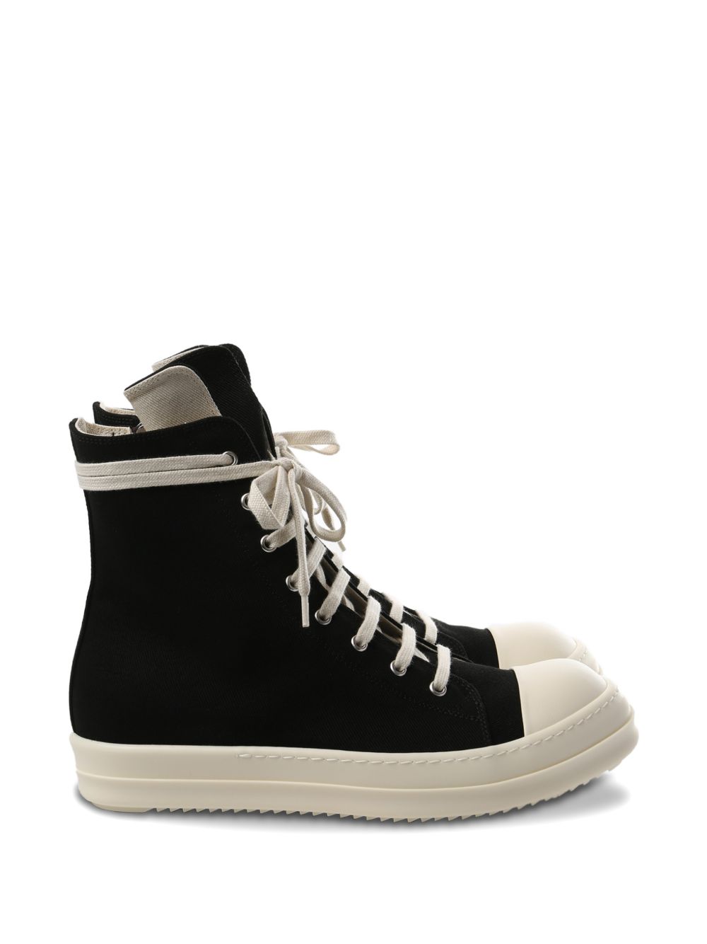 Sneakers In Denim DU01F4800DO 911 BLACK WHITE RICK OWENS DRKSHDW