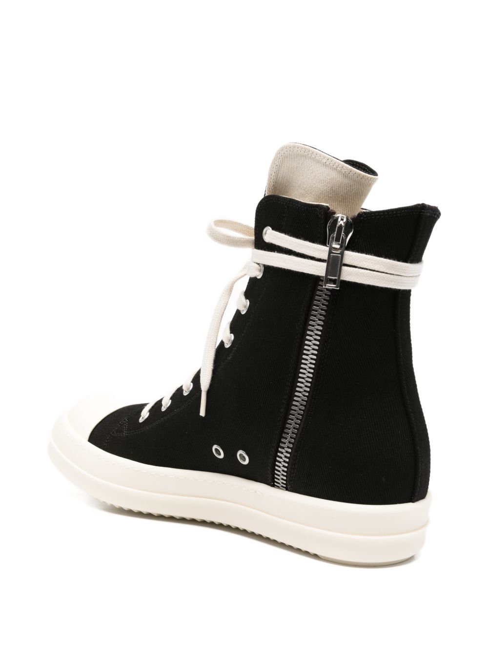 Sneakers In Denim DU01F4800DOEM8 9811 BLACK MILK RICK OWENS DRKSHDW
