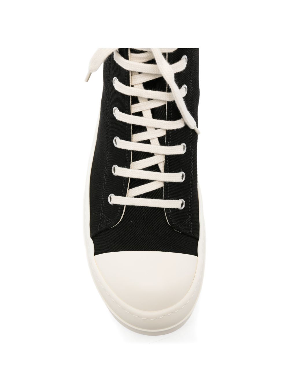 Sneakers In Denim DU01F4800DOEM8 9811 BLACK MILK RICK OWENS DRKSHDW