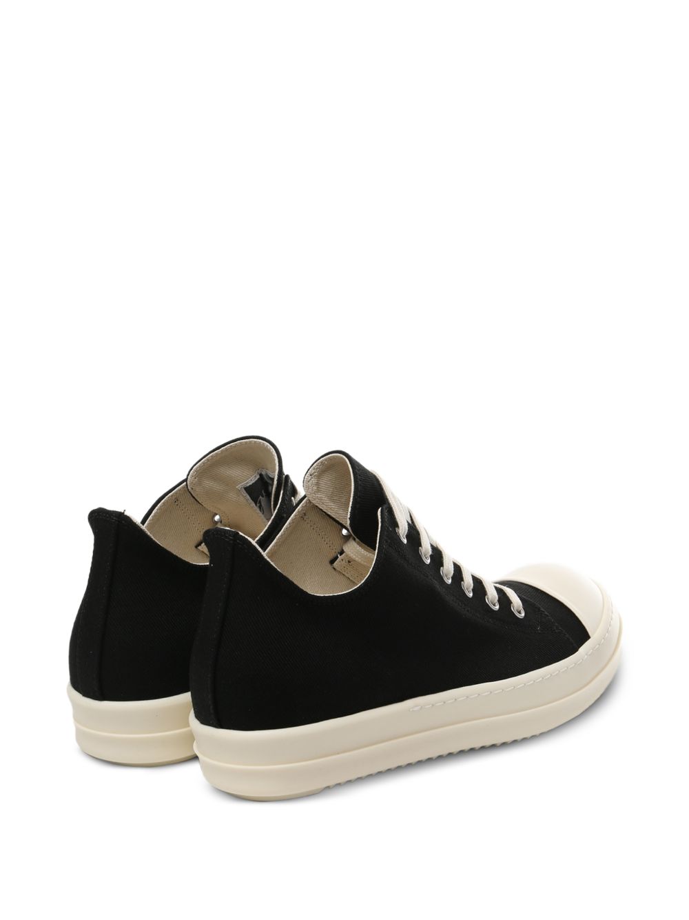 Low Sneakers In Denim DU01F4802DO 911 BLACK MILK RICK OWENS DRKSHDW