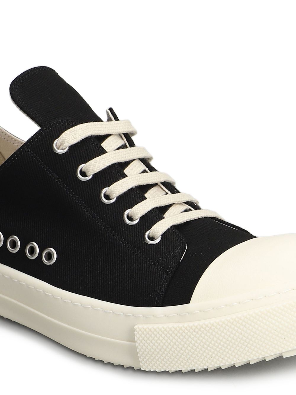 Extreme Low Sneakers DU01F4822DOEH4 911 BLACK WHITW RICK OWENS DRKSHDW