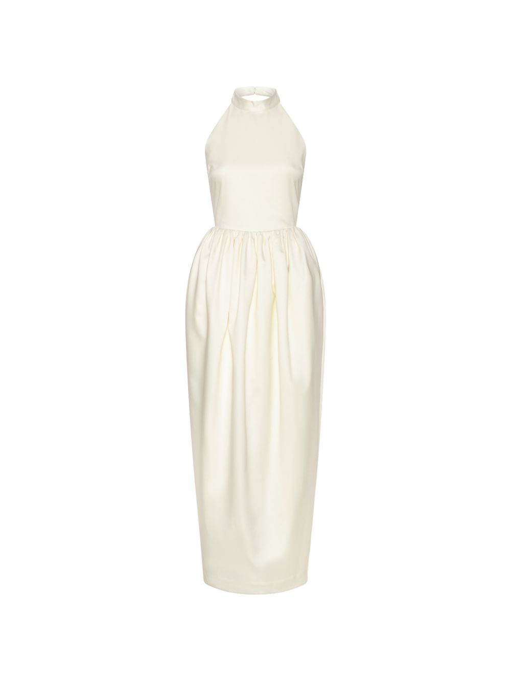 Satin maxi Dress 115752857 857 EGRET ROTATE