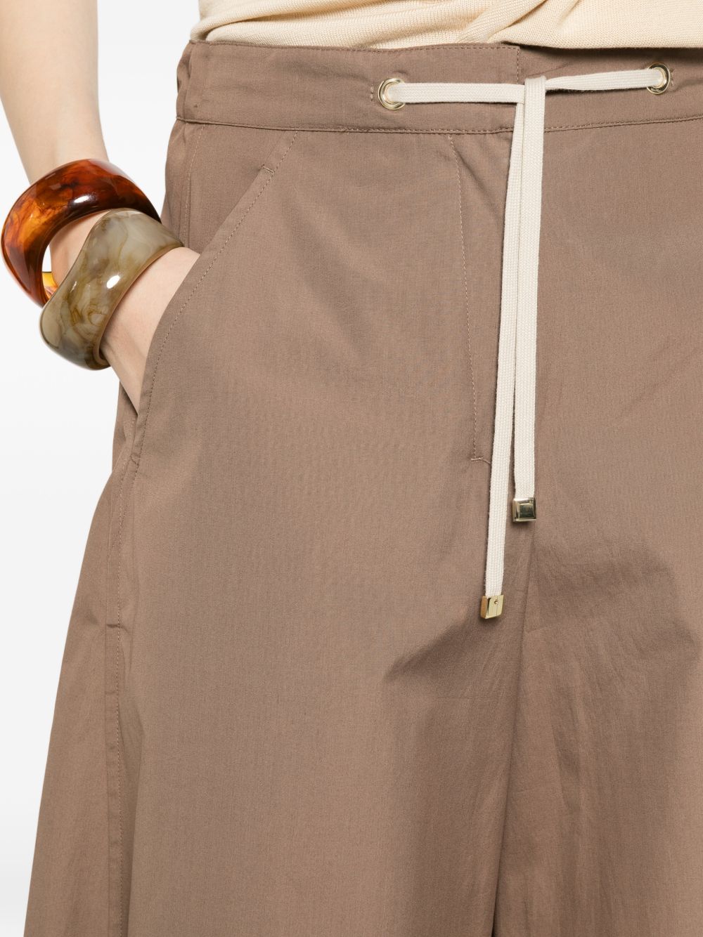 Pantaloni In Popeline SMMGUFO 003 MOU S MAX MARA