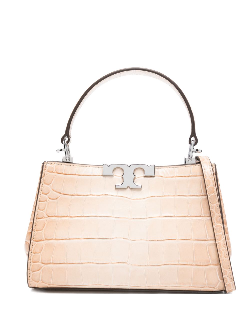 Eleanor Croc Embossed Mini 169206 650 PALE BLUSH TORY BURCH