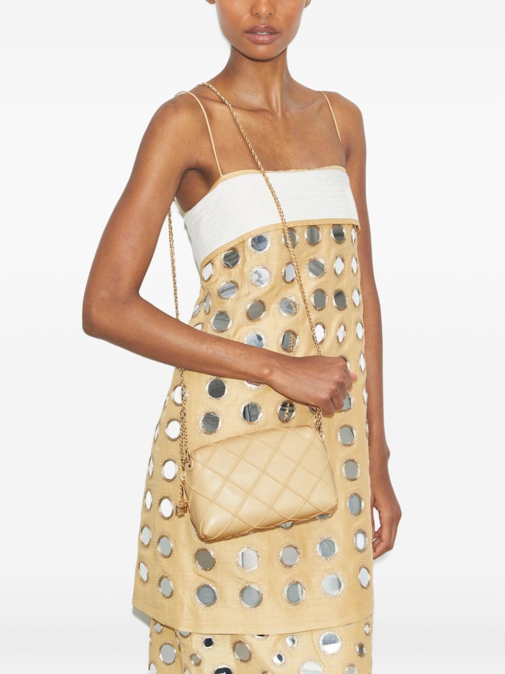 Fleming Soft Crossbody Bag 169226 700 VANILLA TORY BURCH