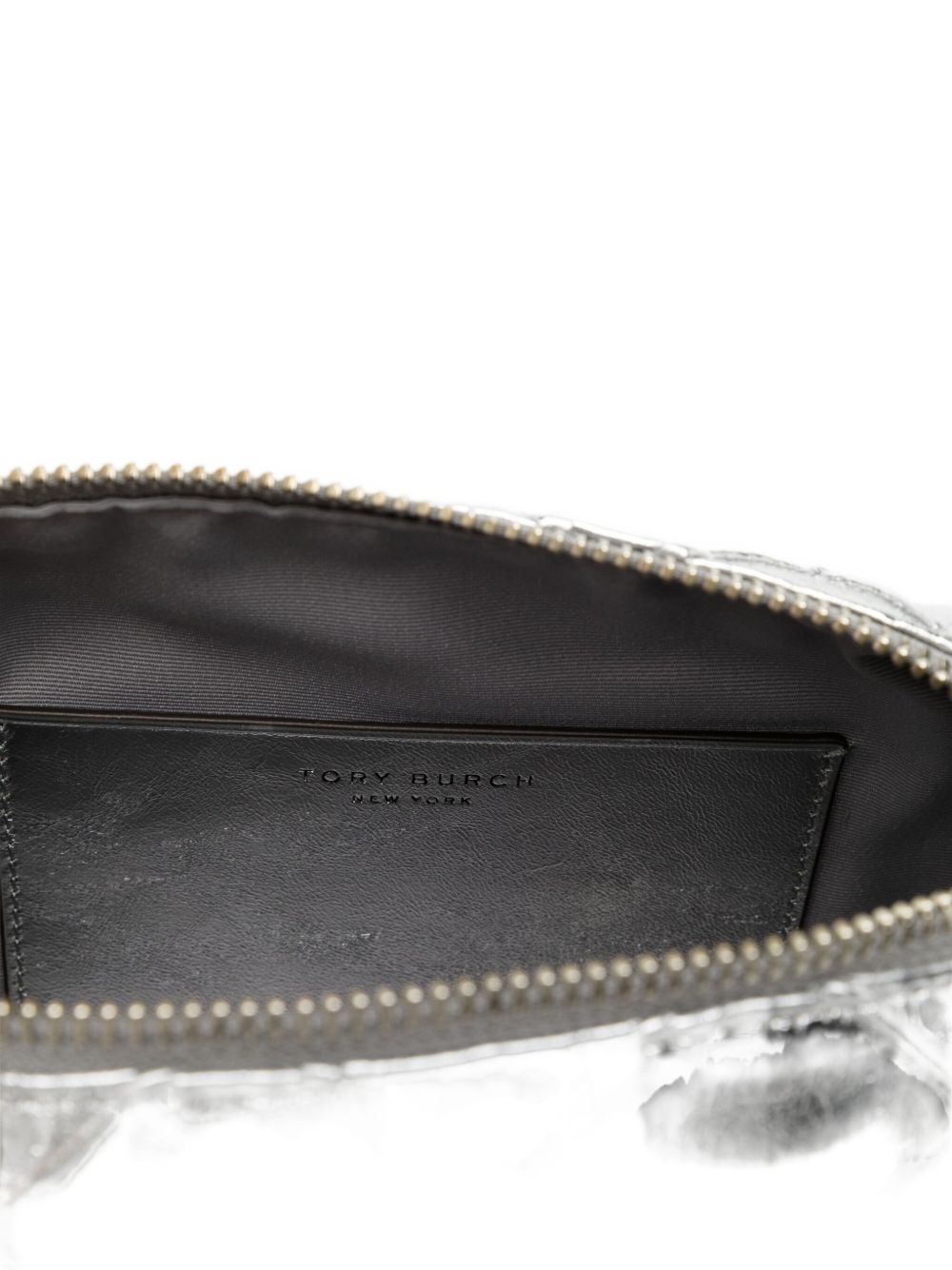 Fleming Metallic Soft Crossbody 178233 040 SILVER TORY BURCH