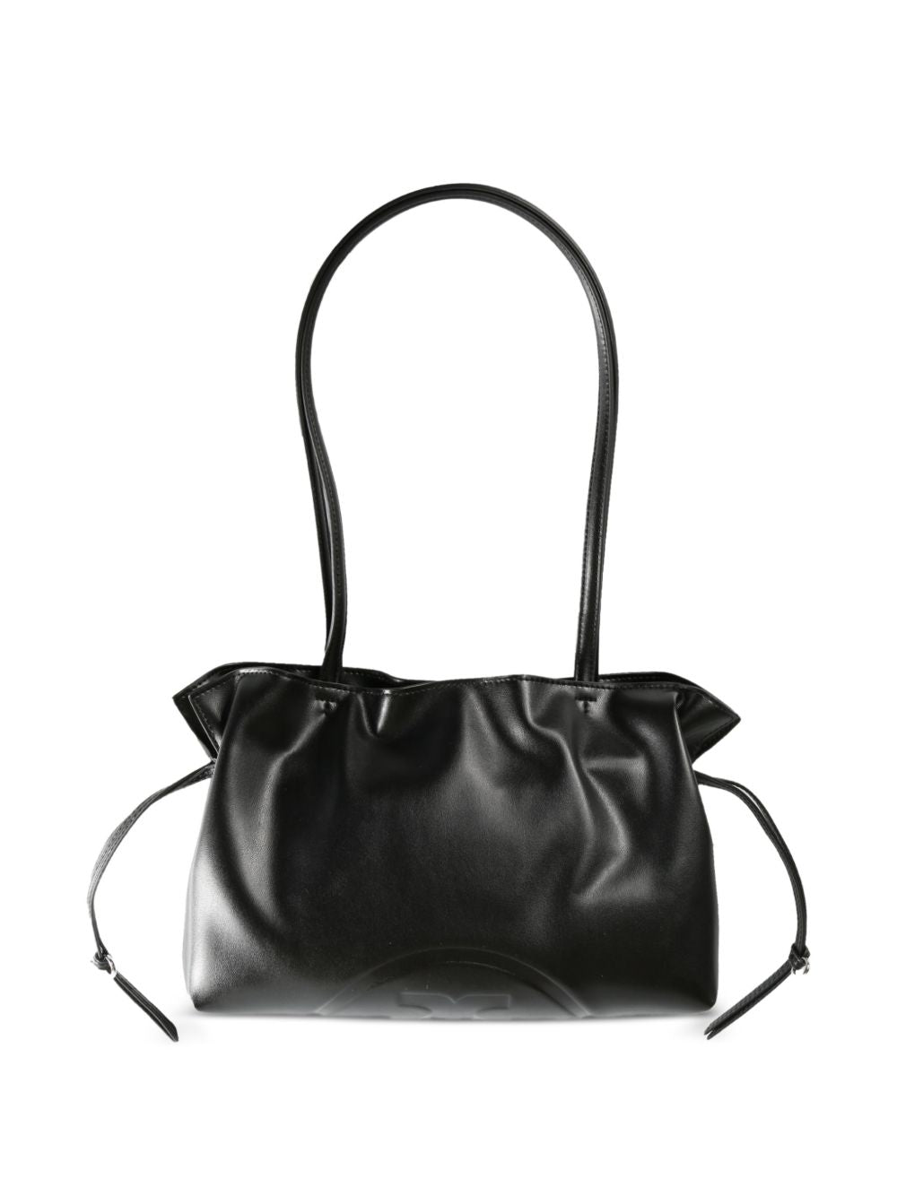 Ella Recycled Drawstring Tote 178768 001 BLACK TORY BURCH
