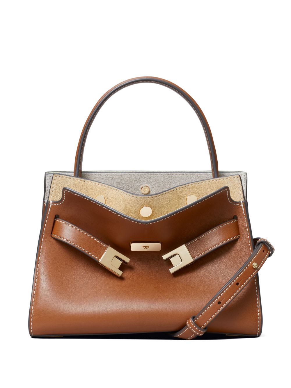 Petite Double Bag 178830 201 TAN TORY BURCH