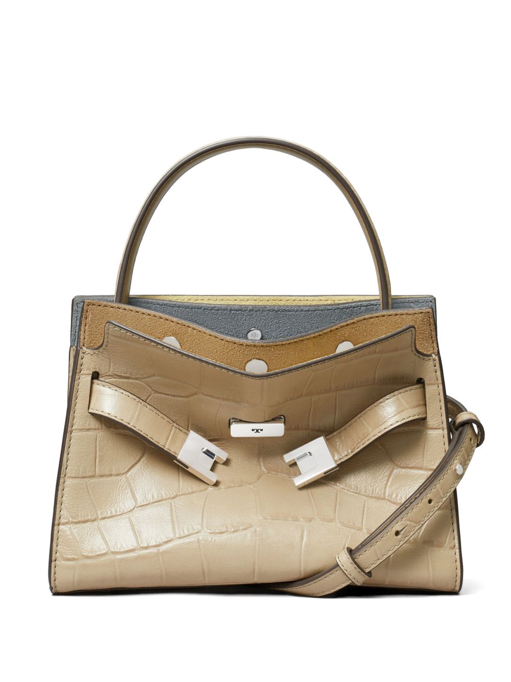 Petite Double Bag 178831 250 LIGHT HICKORY TORY BURCH