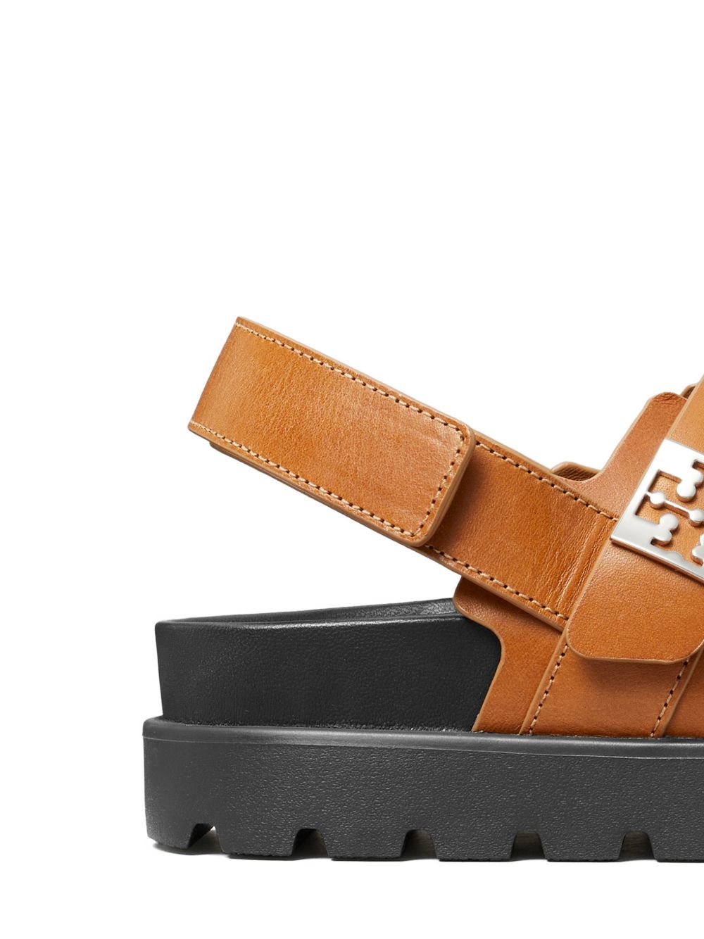 Mellow Sport Sandal 179589 248 CUOIO PERFECT BLACK TORY BURCH