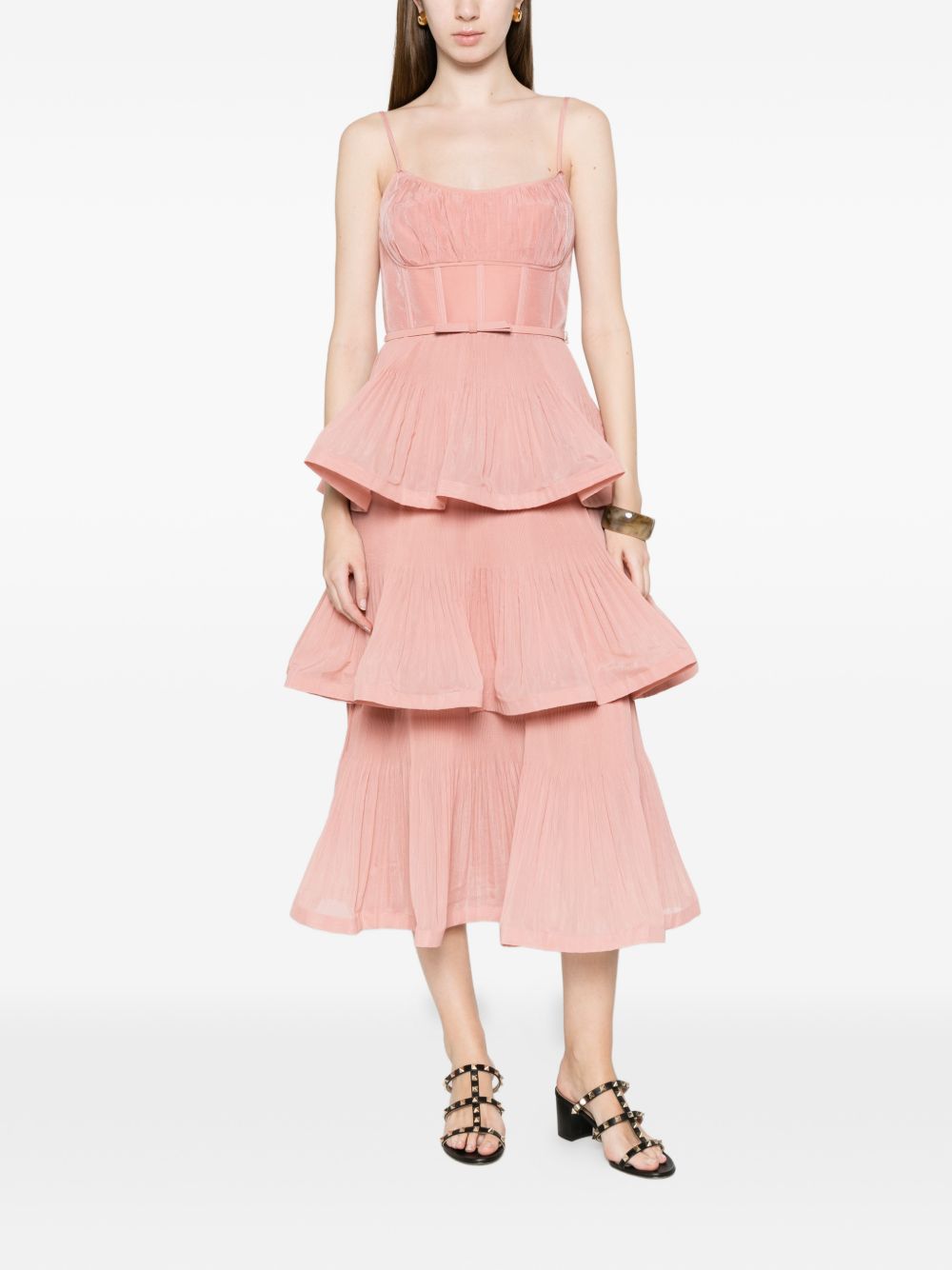 Abito Midi Plissè 6354DS26R DUSTY PINK ZIMMERMANN
