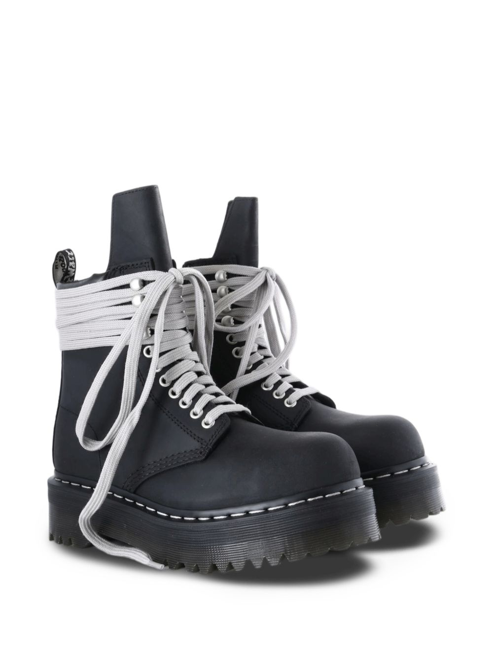 Quad Sole Steel Toe Boot DW02F1813 09 BLACK RICK OWENS