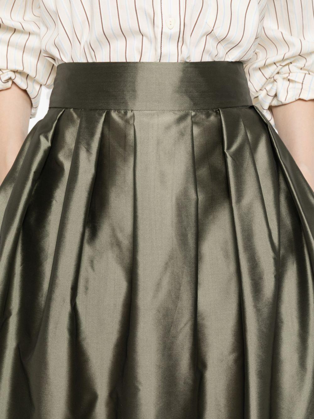 Gonna In Organza SMMEFFETTO 004 FOGLIE S MAX MARA