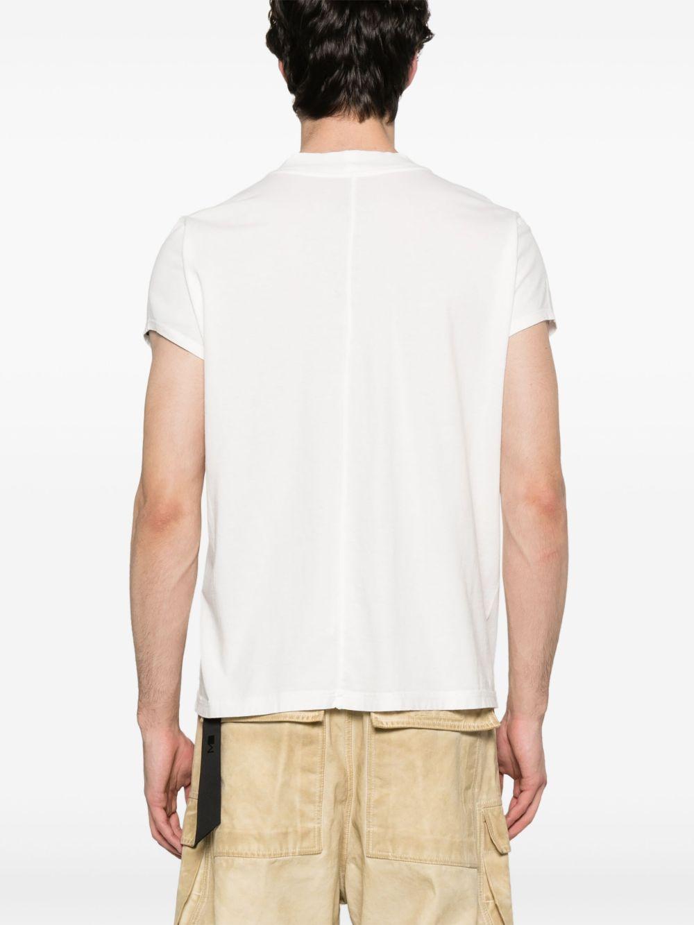 Small Level T-shirt DU01E3258RN 11 MILK RICK OWENS DRKSHDW