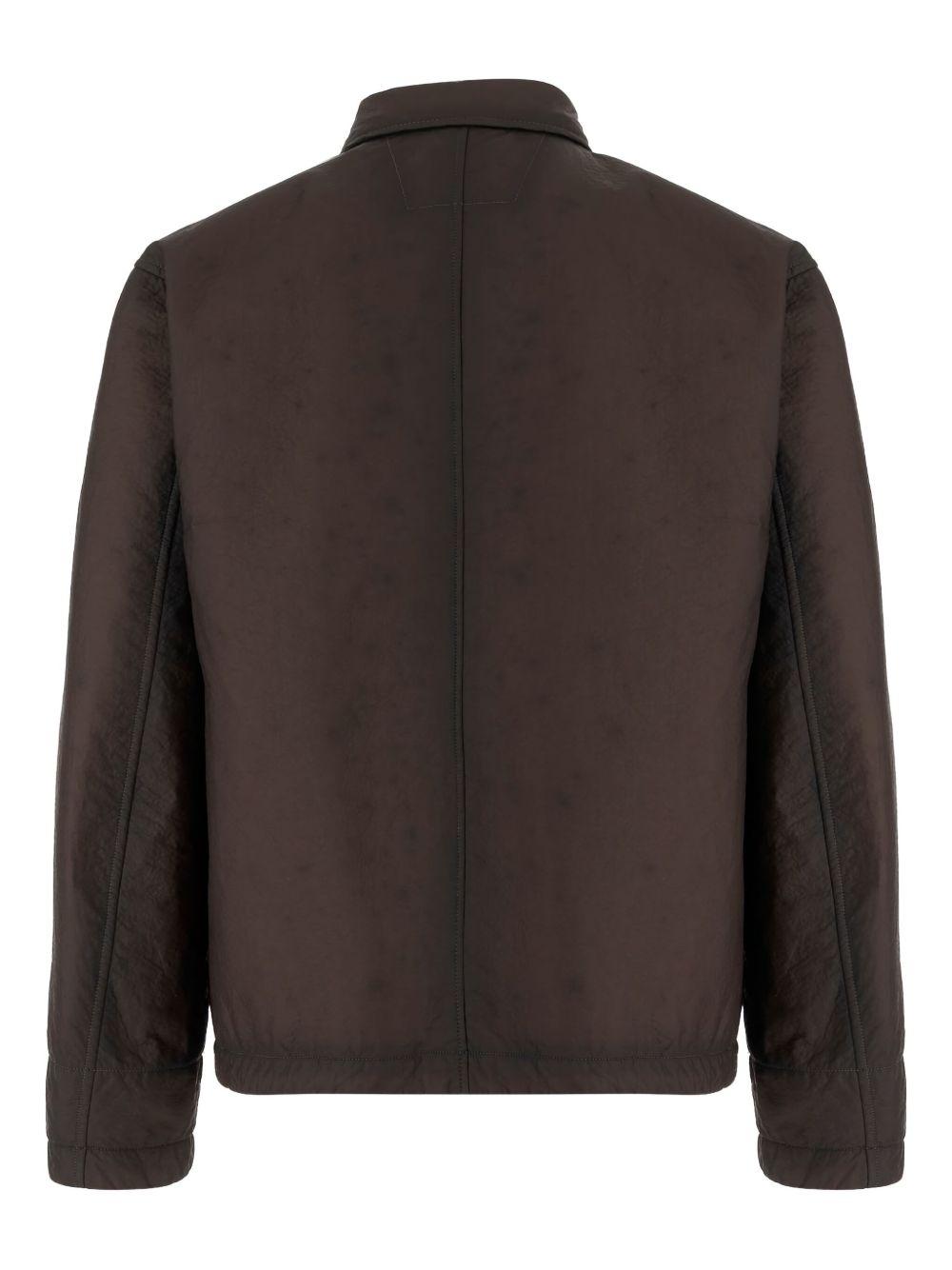 Feltro Bi-Film Short Jacket 19CMOW221A110403G 683 IVY GREEN CP COMPANY