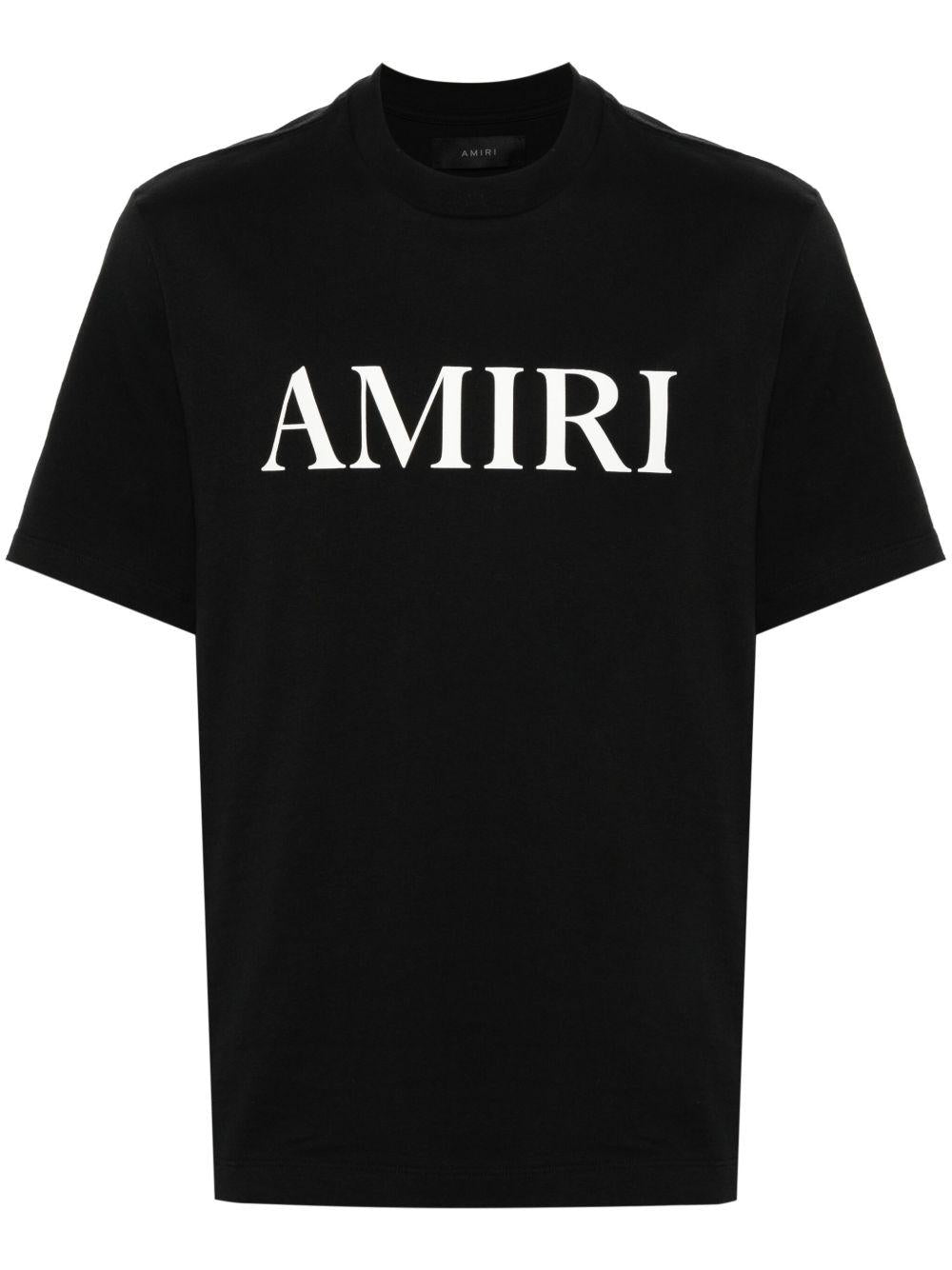 Amiri Rubberised-logo T-shirt AMJYTE1073 BLACK AMIRI