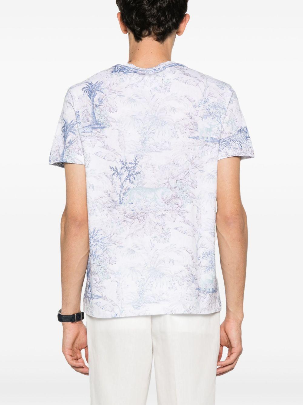 T-shirt con stampa grafica MRMA0002AK589 X0883 ETRO