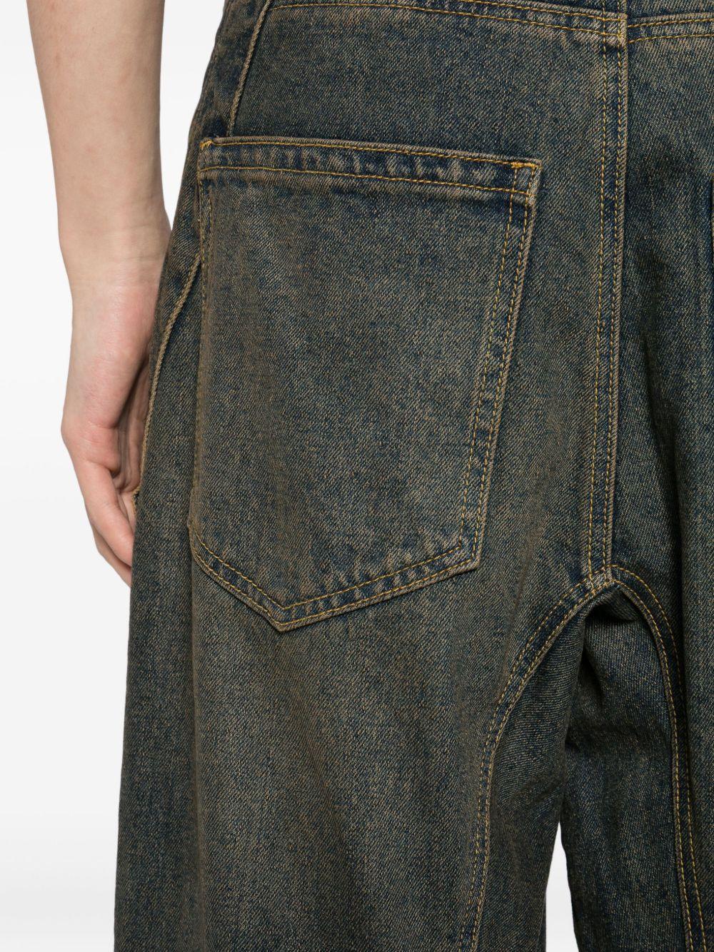 Unisex Twisted Zipper Pocket Jeans APA841U DUSTY BLUE ANDERSSON BELL