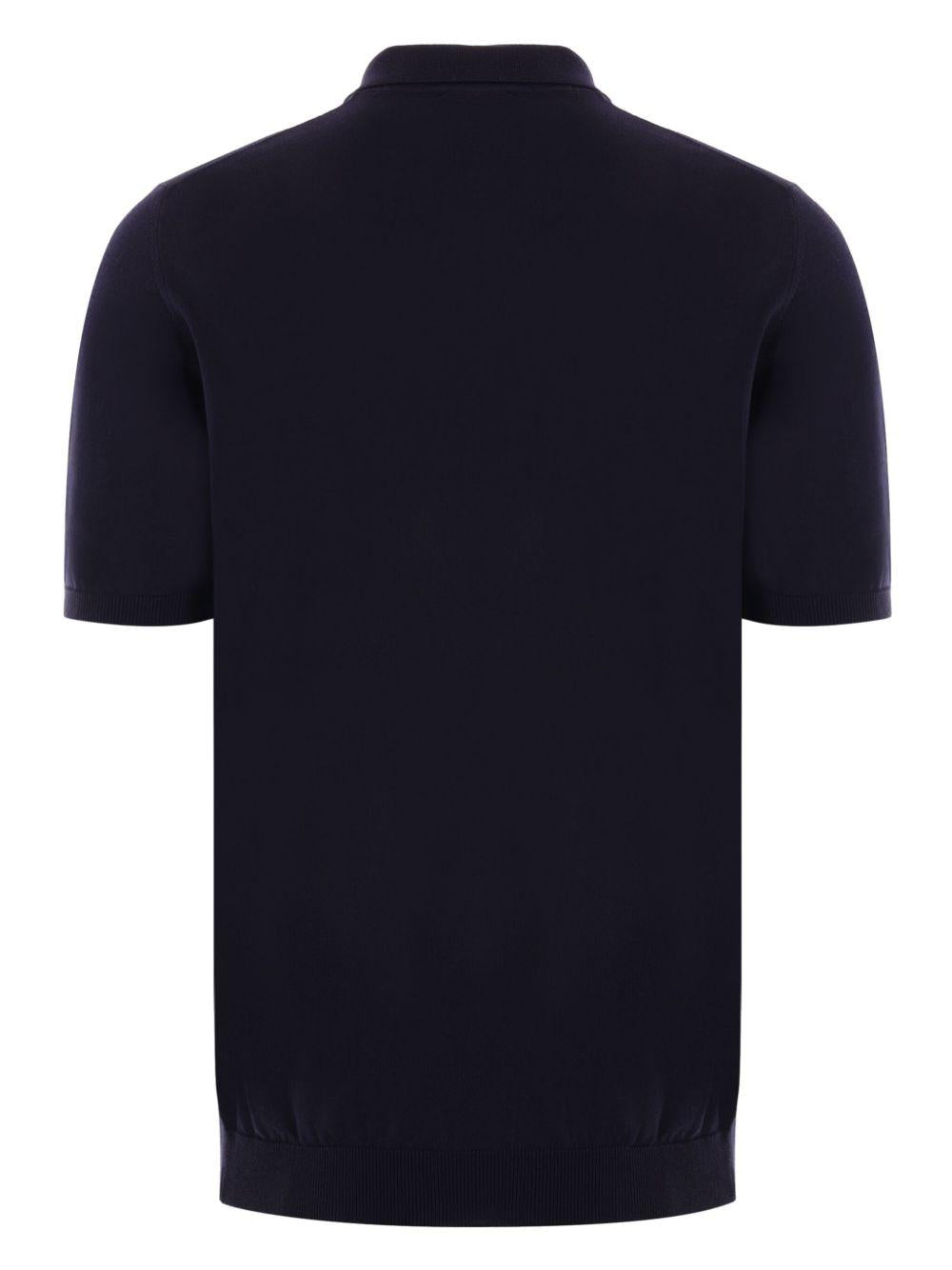 Polo in cotone RB10024 10 NAVY ROBERTO COLLINA