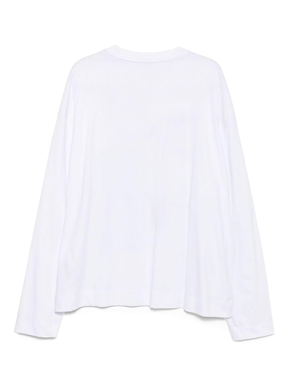 Printed cotton-jersey T-shirt HEGLANDPR2603 1 WHITE DRIES VAN NOTEN