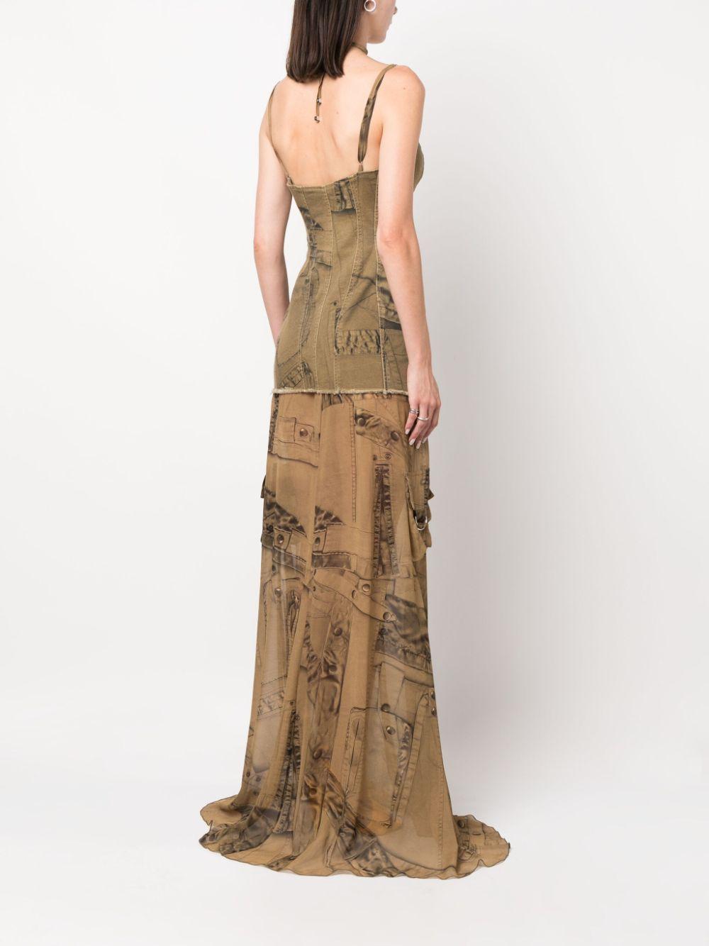 P422A413A T5769 TAUPE GREY BLUMARINE