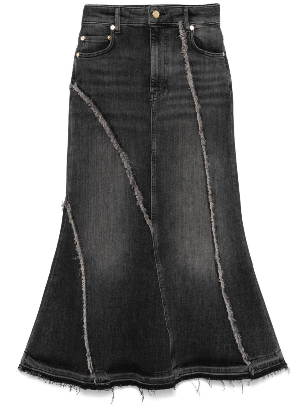 J1533 006 WASHED BLACK GANNI