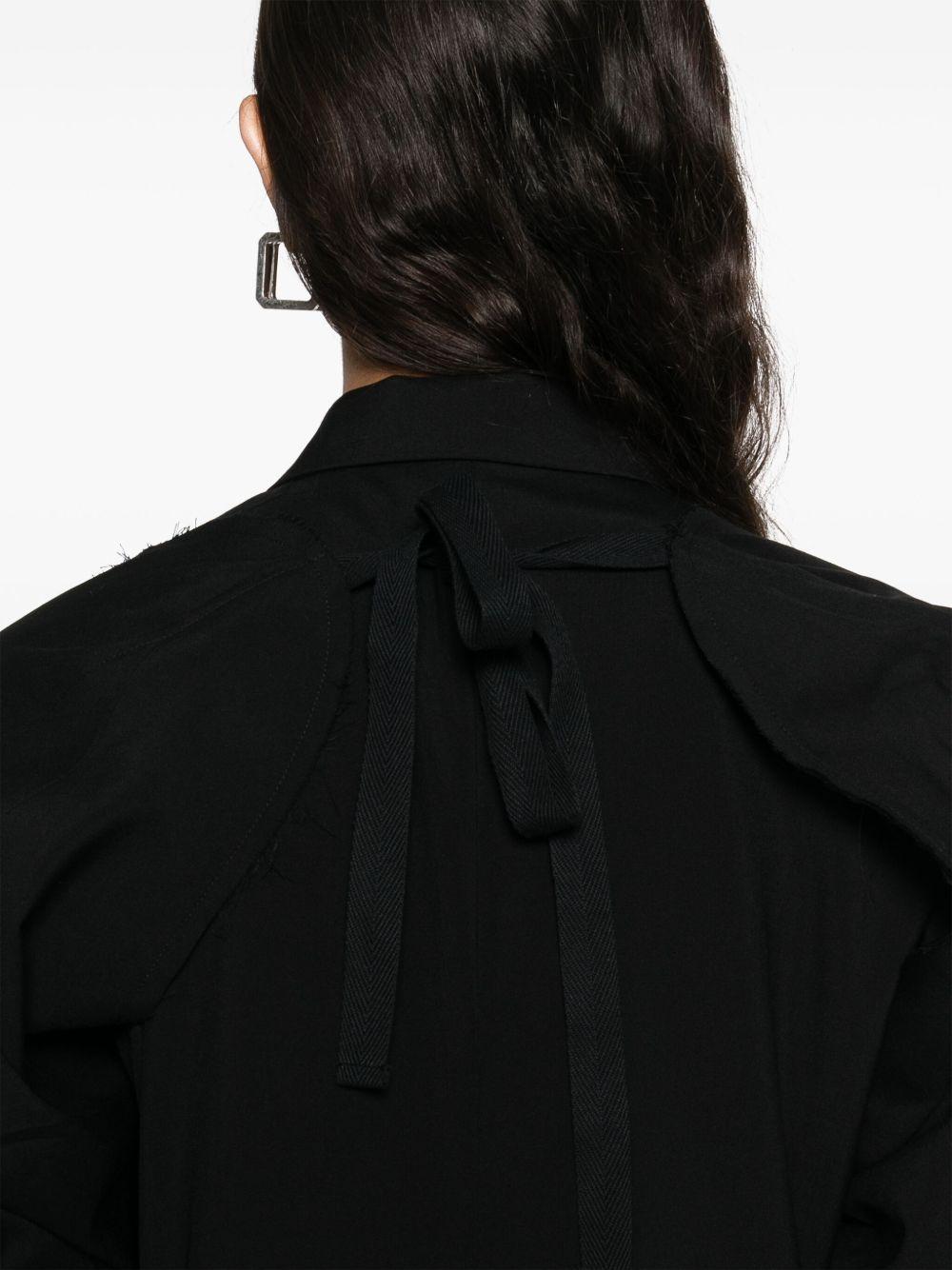 Detachable-sleeves Coat GOJ041S25 1 BLACK COMME DES GARCONS