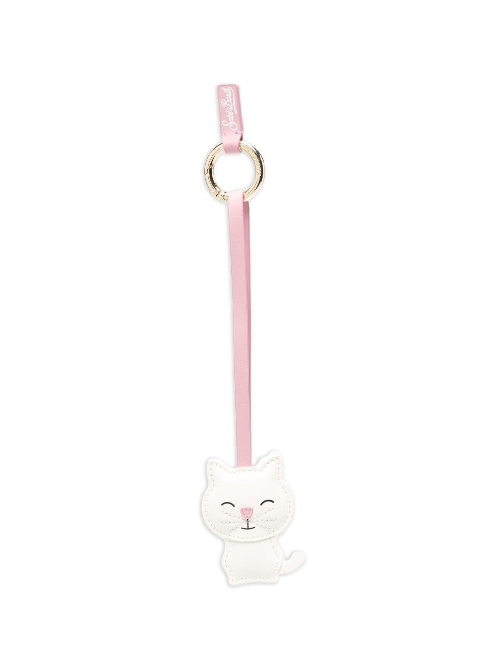 Bag charm in pelle liscia BCHARM0101511L LEATHER CAT 10 MC2 SAINT BARTH
