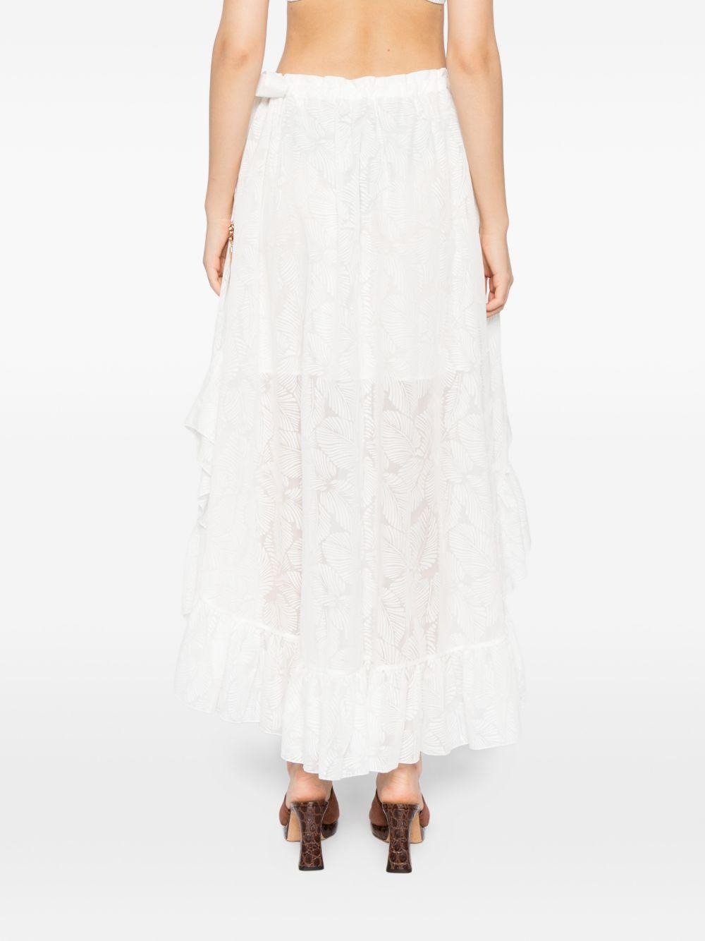 Daylight Ruffle Skirt 5770SRS263 IVORY ZIMMERMANN