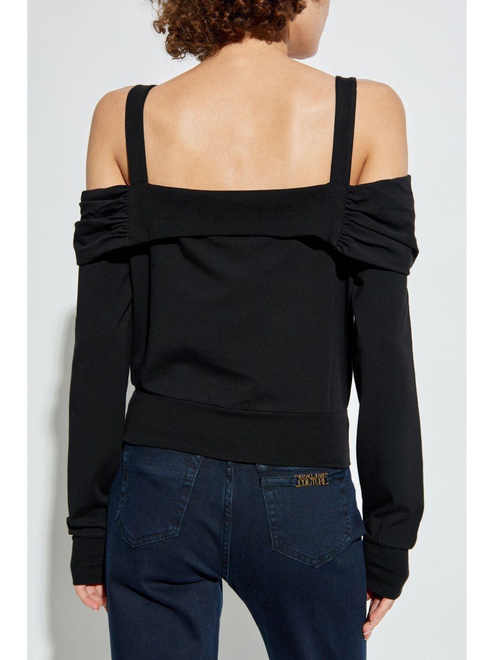 77HAI318J0089 899 BLACK VERSACE JEANS COUTURE