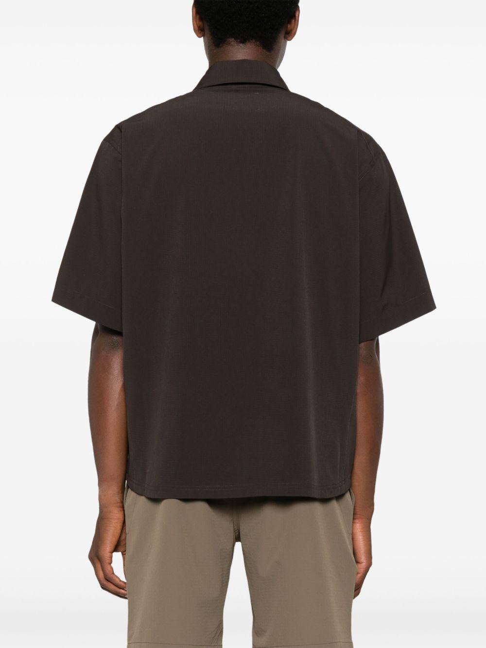 Dot Air Shirt RBMW371FA263 BRW0003 DARK BROWN ROA