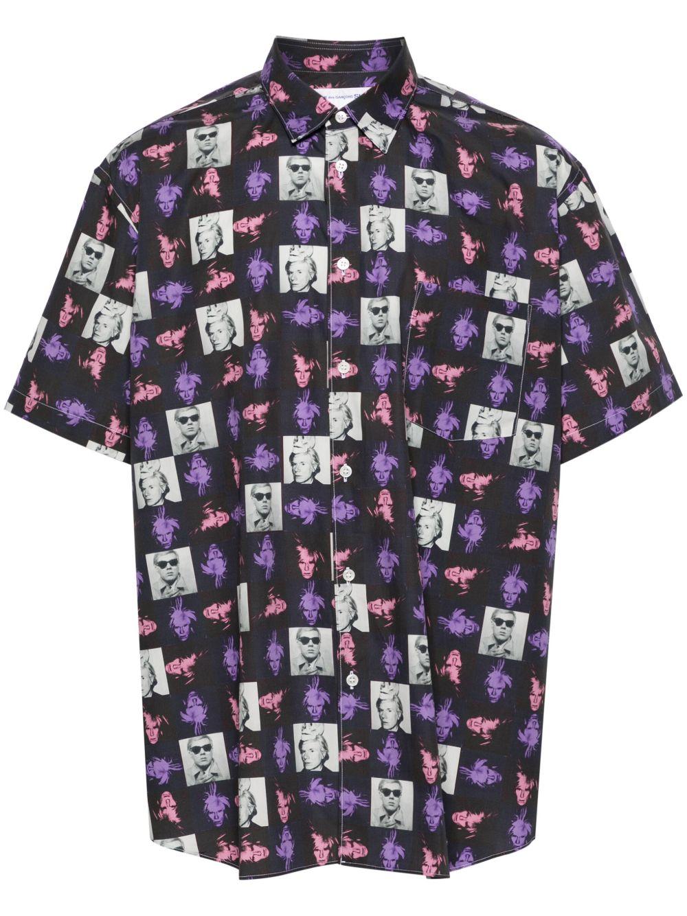 FMB002S24 1 PRINT COMME DES GARCONS SHIRT