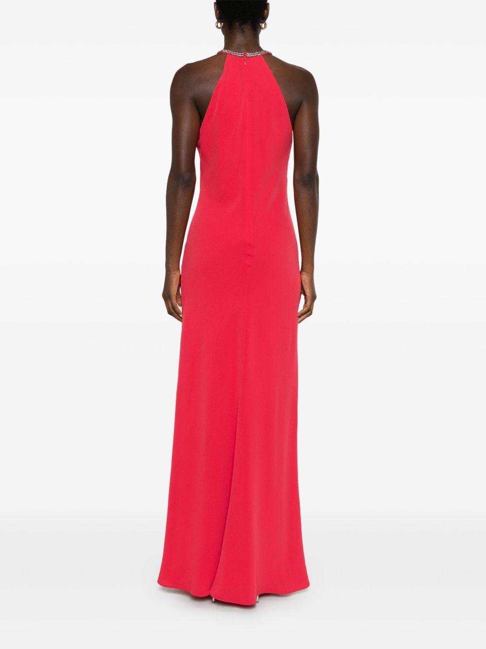 Abito lungo Fernet FERNETMM10230 006 ROSSO MAX MARA STUDIO