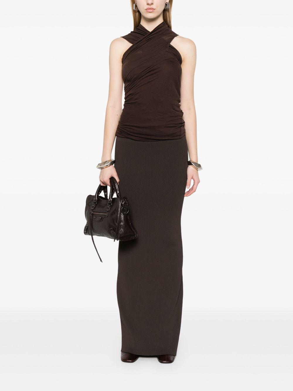 Banana top RP01E7109UC 14 MAHOGANY RICK OWENS