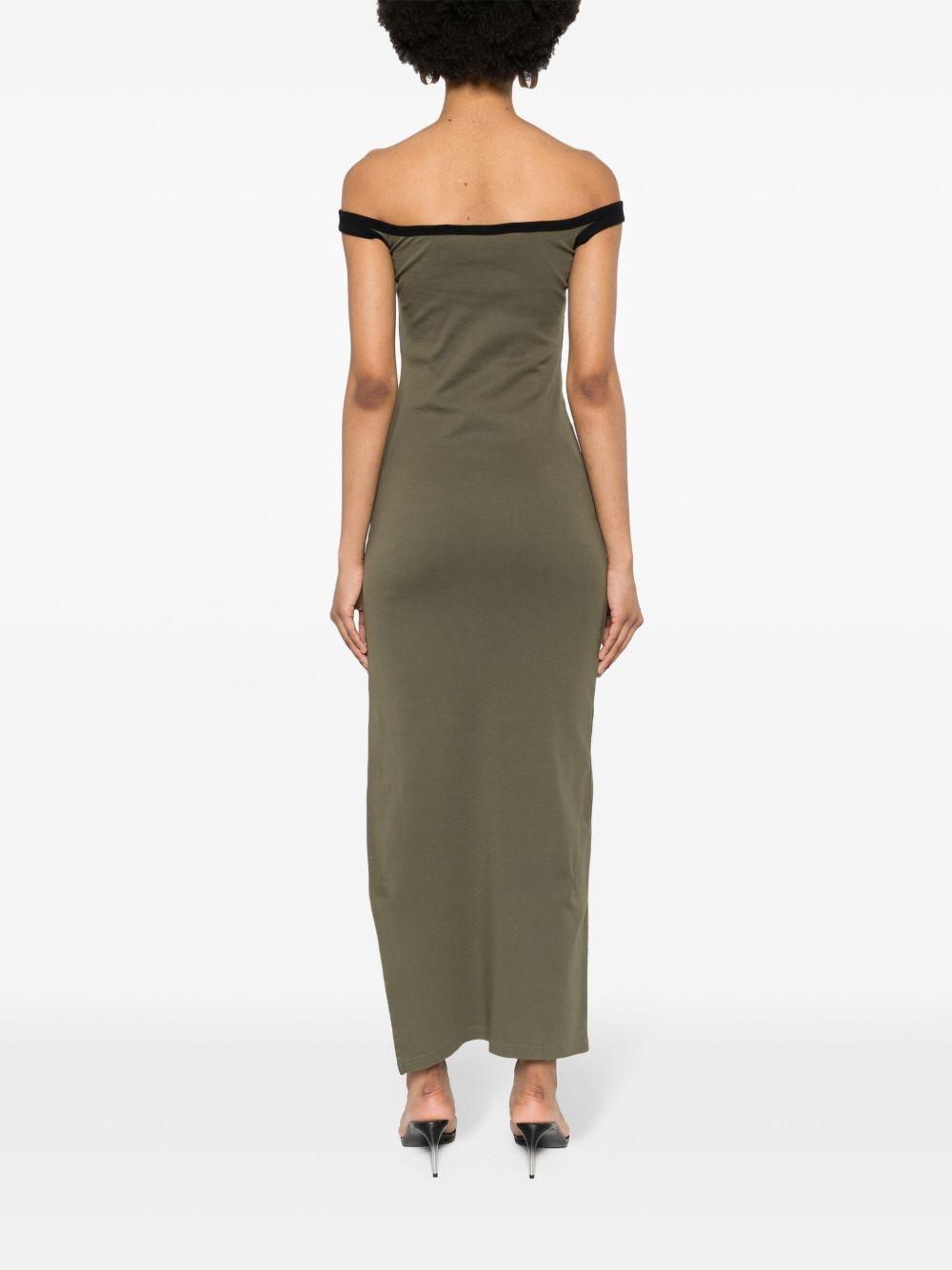 224JRO400JS0070 B133 CAMOUFLAGE GREEN BLACK COURREGES