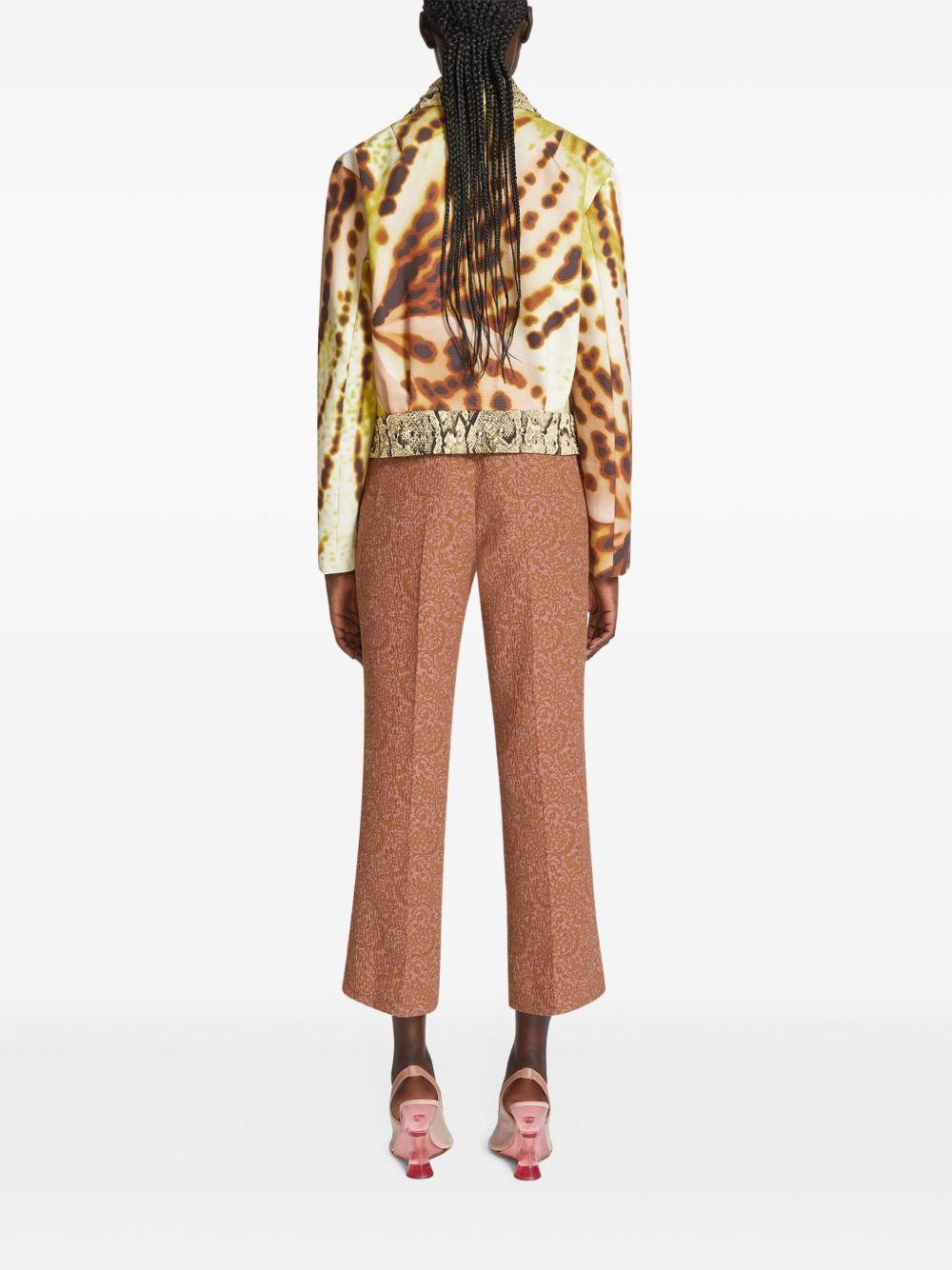 Giacca Orchid Petals 2510105191534 607 OLIVE DRIES VAN NOTEN