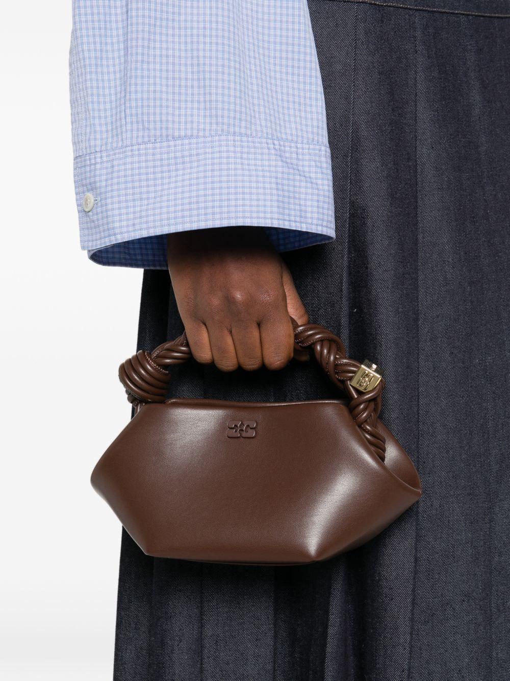 Brown Mini Bou Bag A7280 890 CHOCOLATE FONDANT GANNI