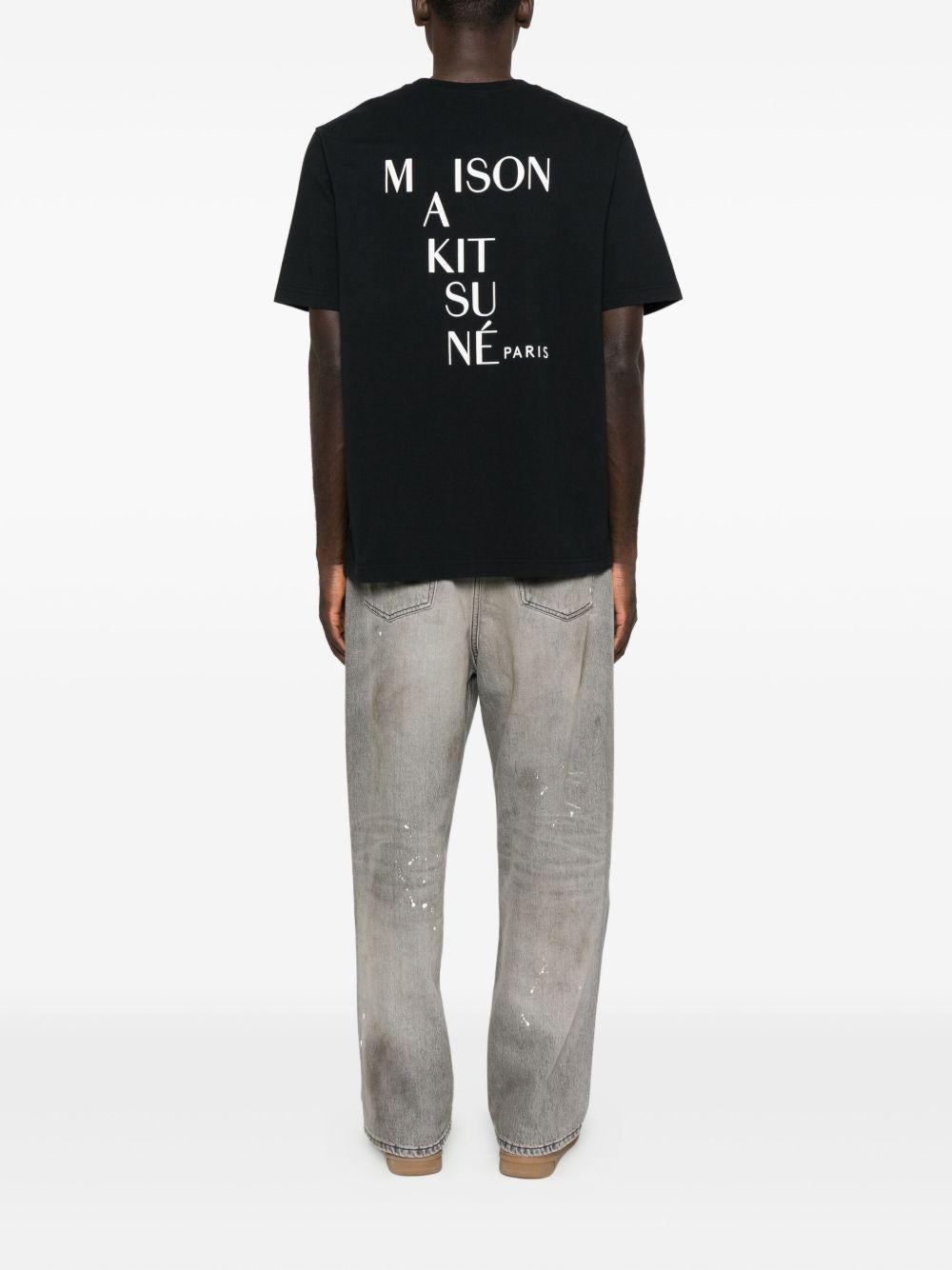 PM00112KJ7025 P199 BLACK MAISON KITSUNE