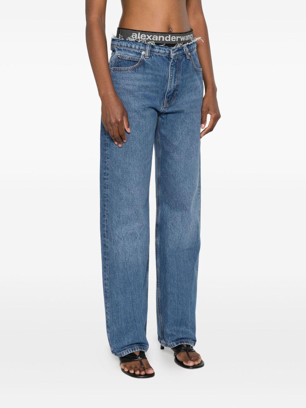 Jeans EZ Indaco con Design Integrato 4DC3254752 473 VINTAGE MEDIUM INDIGO ALEXANDER WANG