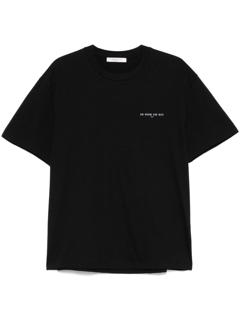 This is Authentic with Mask T-shirt NUS25254 009 BLACK IH NOM UH NIT