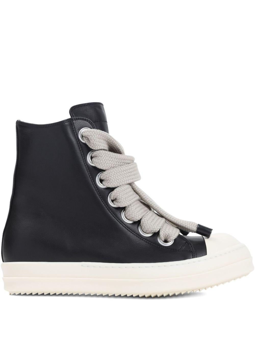 Concordians Jumbolace Sneakers RU02E1892LCOW2 911 BLACK WHITE RICK OWENS
