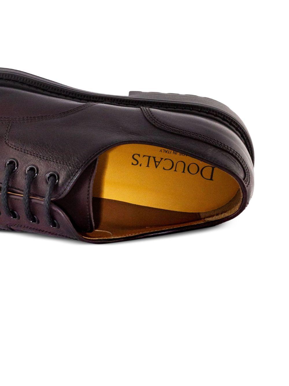 Derby Stringate in Pelle Borgogna DU3501HENRUF188NL01 BURGUNDY DOUCAL`S