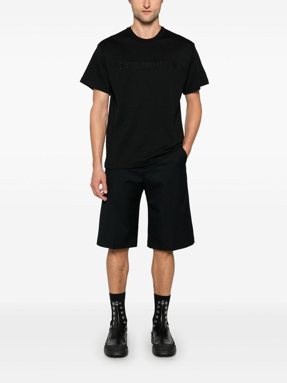 77GAHC01CJ03C 899 BLACK VERSACE JEANS COUTURE