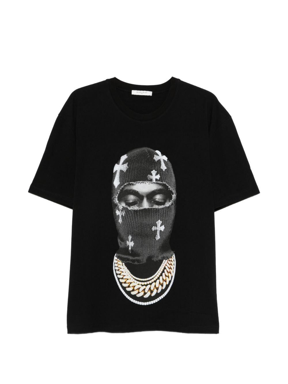 IH NOM UH NIT - T-shirt Mask Future NUS26217 009 BLACK IH NOM UH NIT