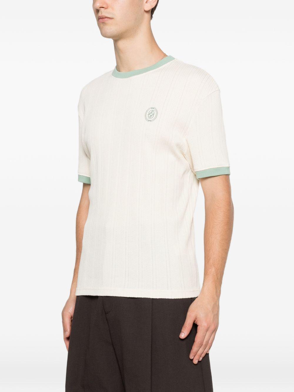 T-Shirt D Miroir KTS317CO267 OFF WHITE DROLE DE MONSIEUR