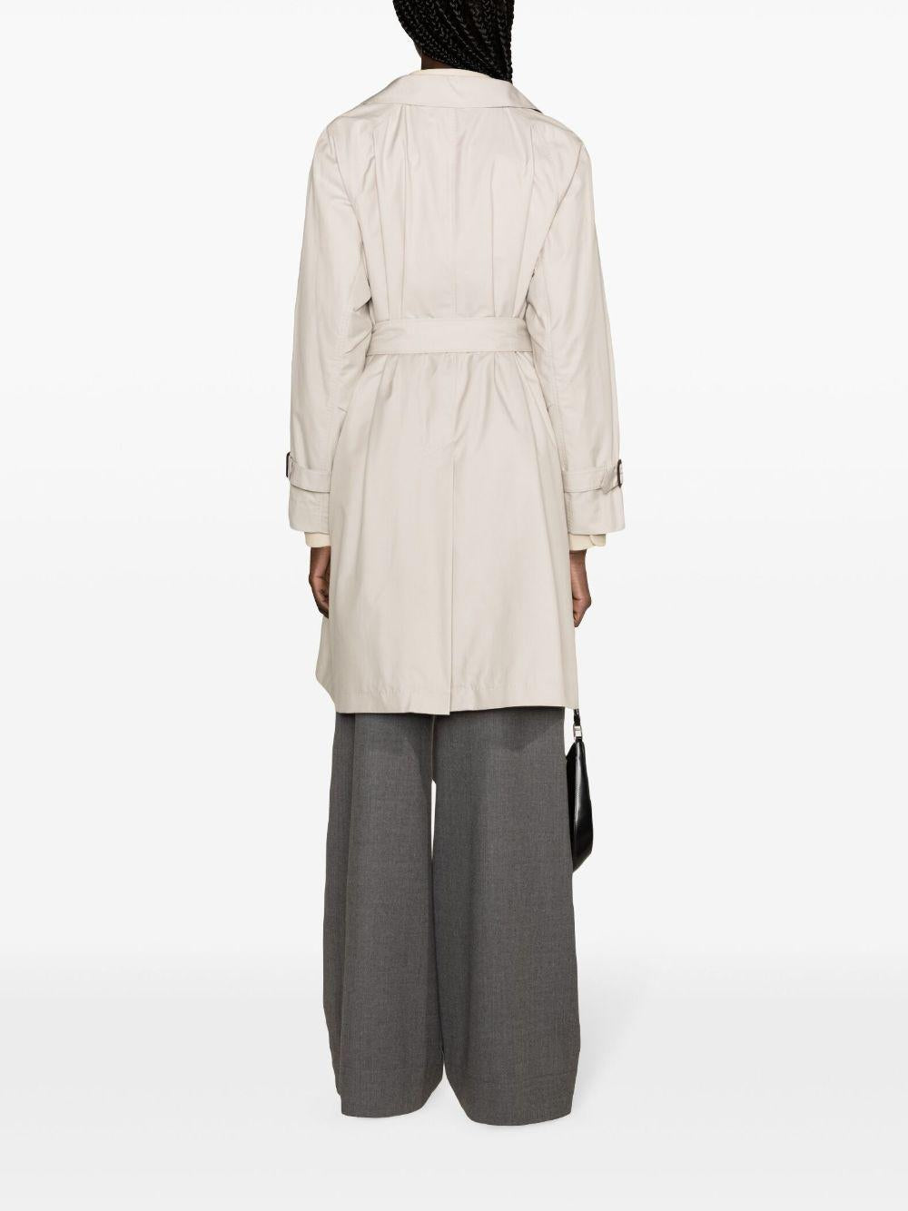 TITRENCHMM10251 002 ECRU MAX MARA THE CUBE