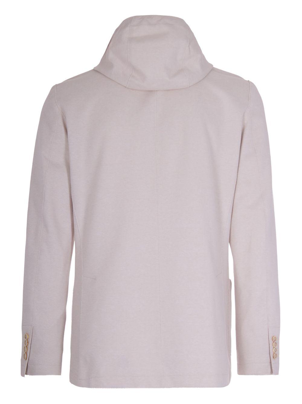 Giacca Monopetto Con Pettorina M70GIAF02TES0M037 02 SABBIA ELEVENTY