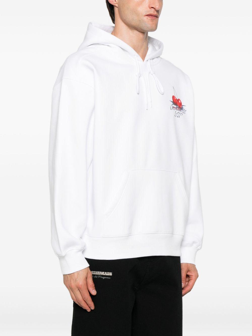 Hooded Jake Garcia Sweatshirt I035191 02XX WHITE CARHARTT WIP