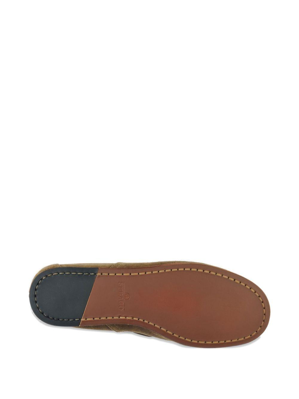 Owen Tumbled Boat Shoes 77124HW 910 BROWN TAUPE SEBAGO