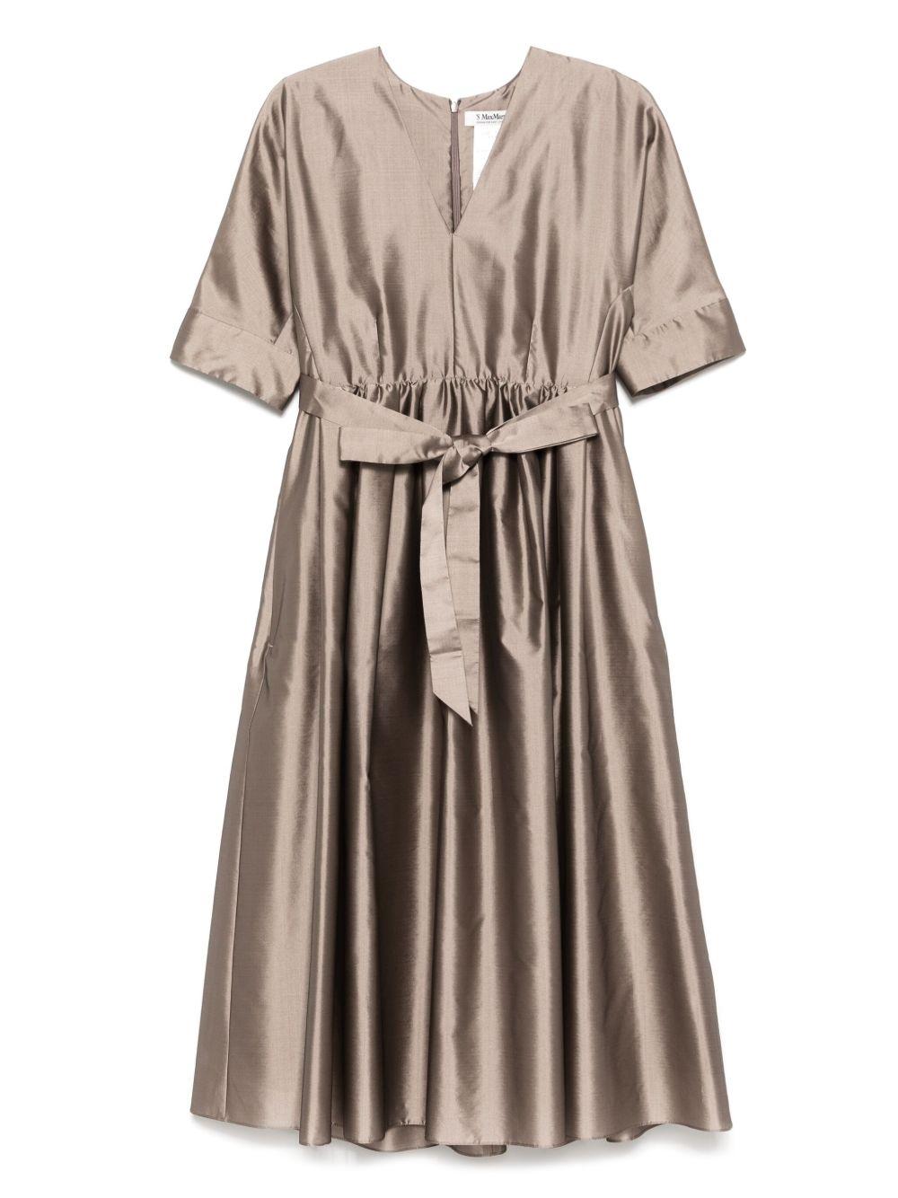 Abito midi Viola VIOLAMM10075 001 ROSA ANTICO S MAX MARA